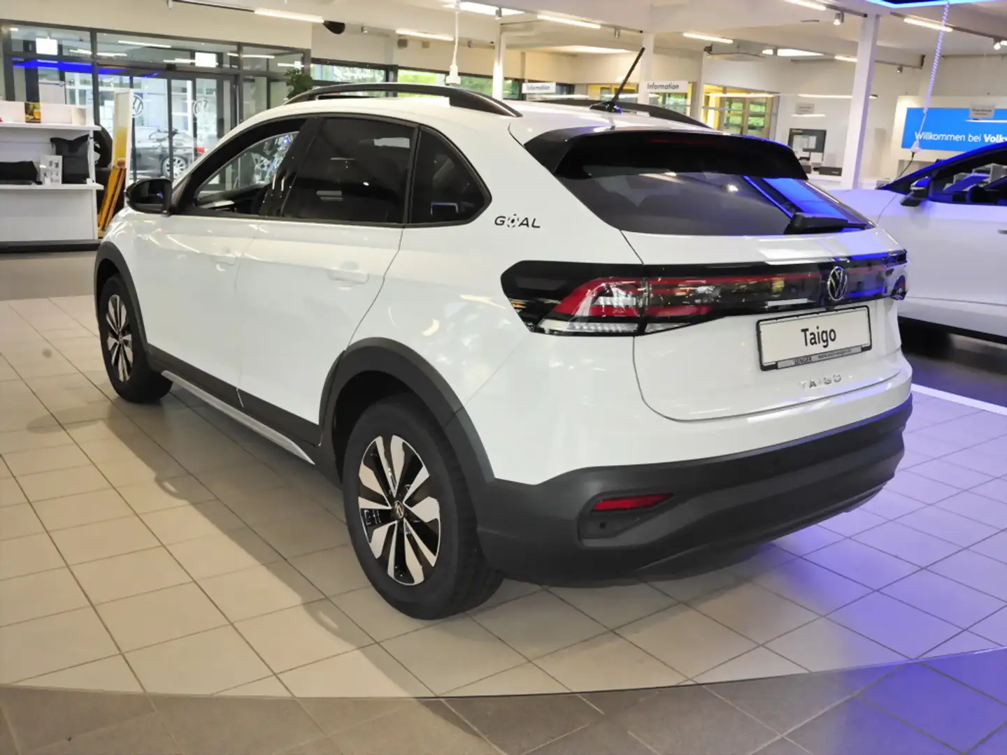 Volkswagen Taigo GOAL 1,0 TSI Travel Assist Pa. LED Sitzh. Bianco - 2