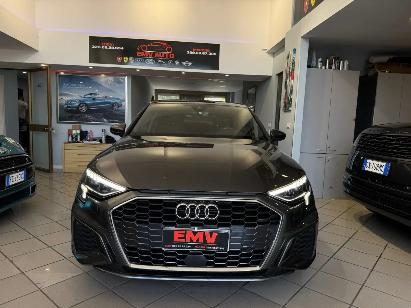 Audi A3 SPB 35 TDI S tronic S line edition Grigio - 2