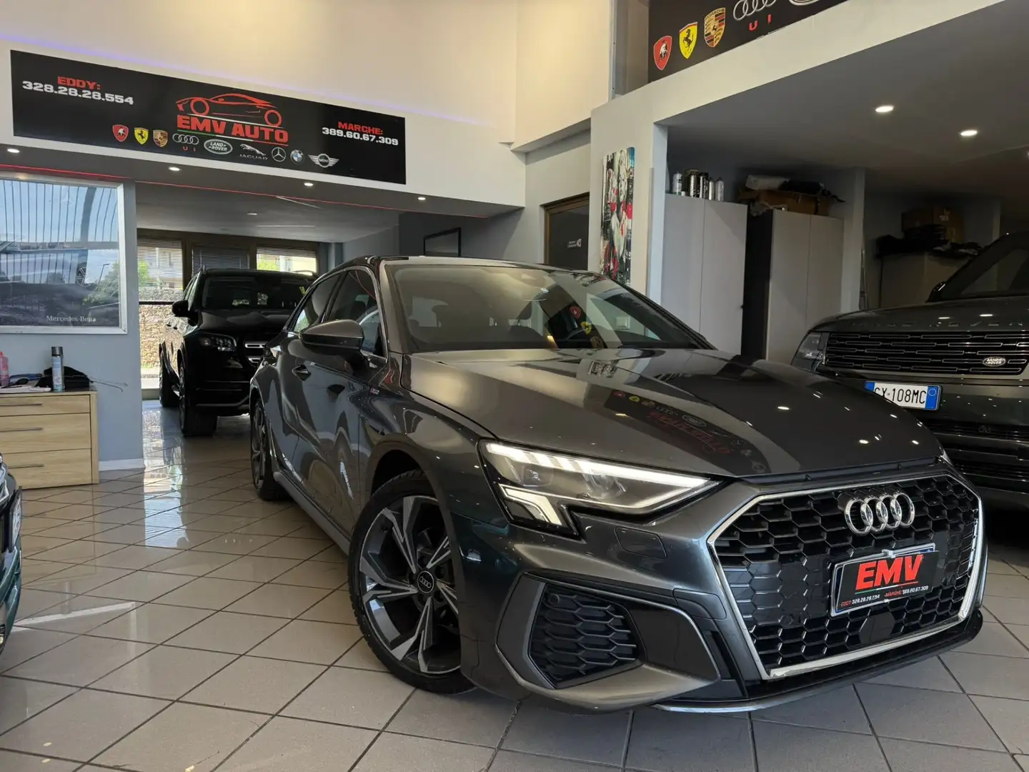 Audi A3 SPB 35 TDI S tronic S line edition Grigio - 1