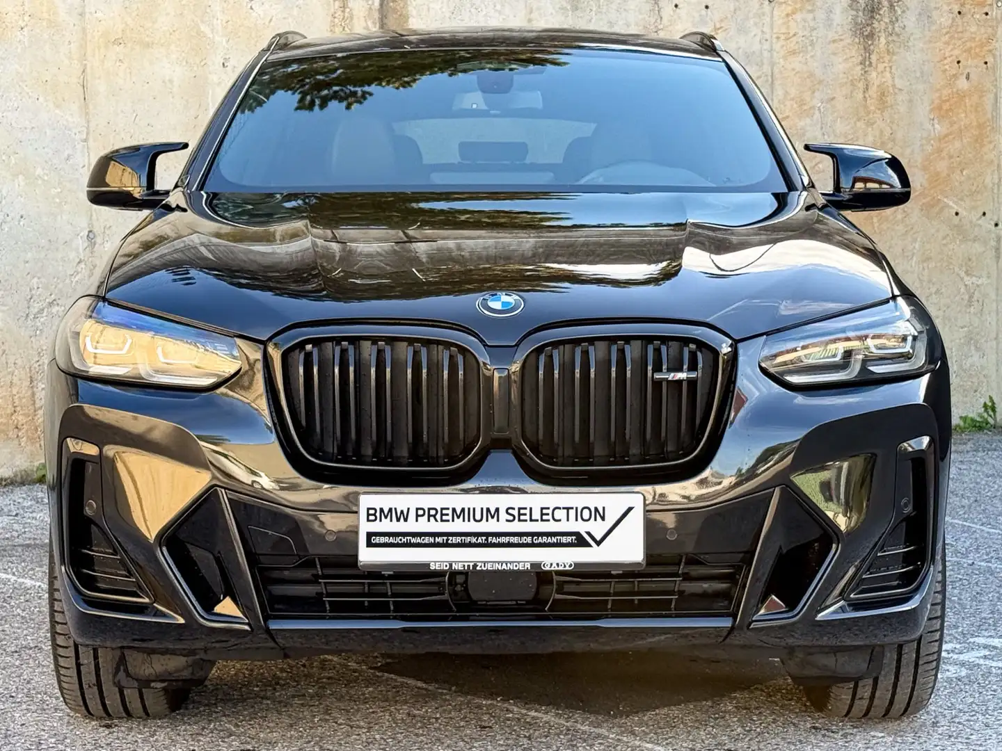 BMW X4 M40d M-Sportpaket Schwarz - 2