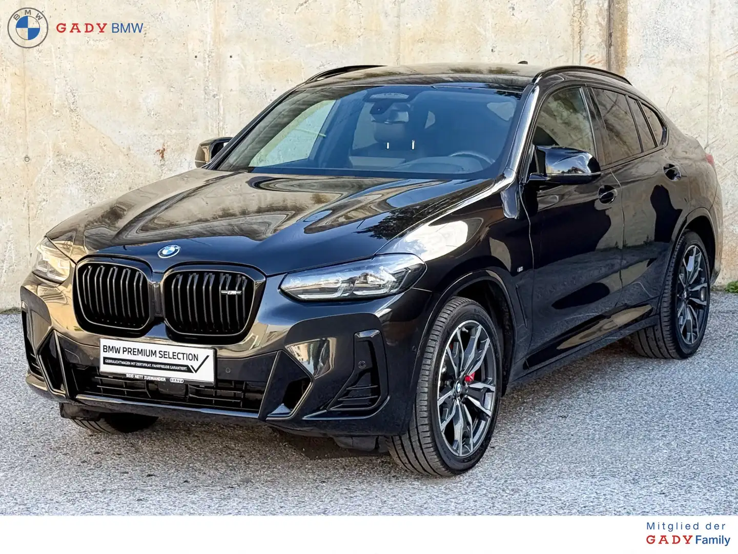 BMW X4 M40d M-Sportpaket Schwarz - 1