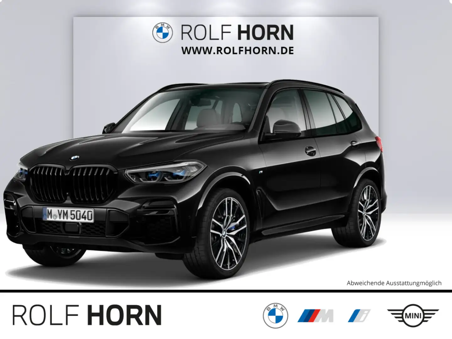 BMW X5 xDrive30d M Sport HUD AHK Pano Laser HiFi 22" Schwarz - 1