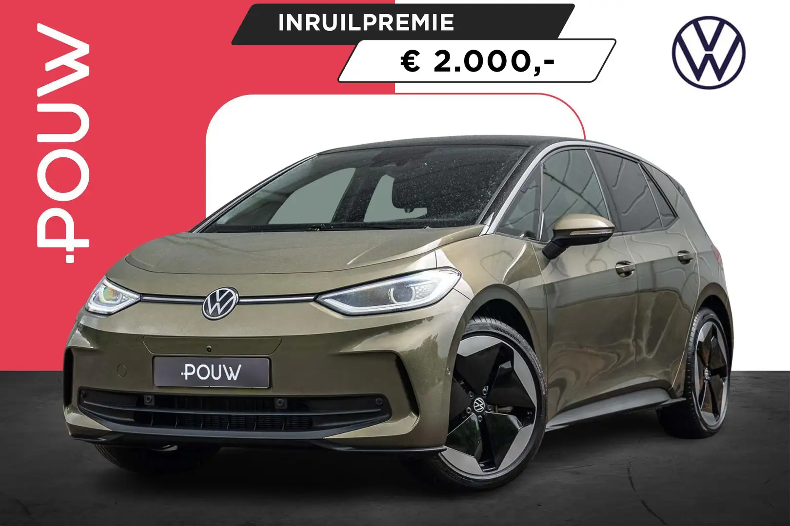 Volkswagen ID.3 Pro S Business 204pk 77 kWh | Achteruitrijcamera | Groen - 1