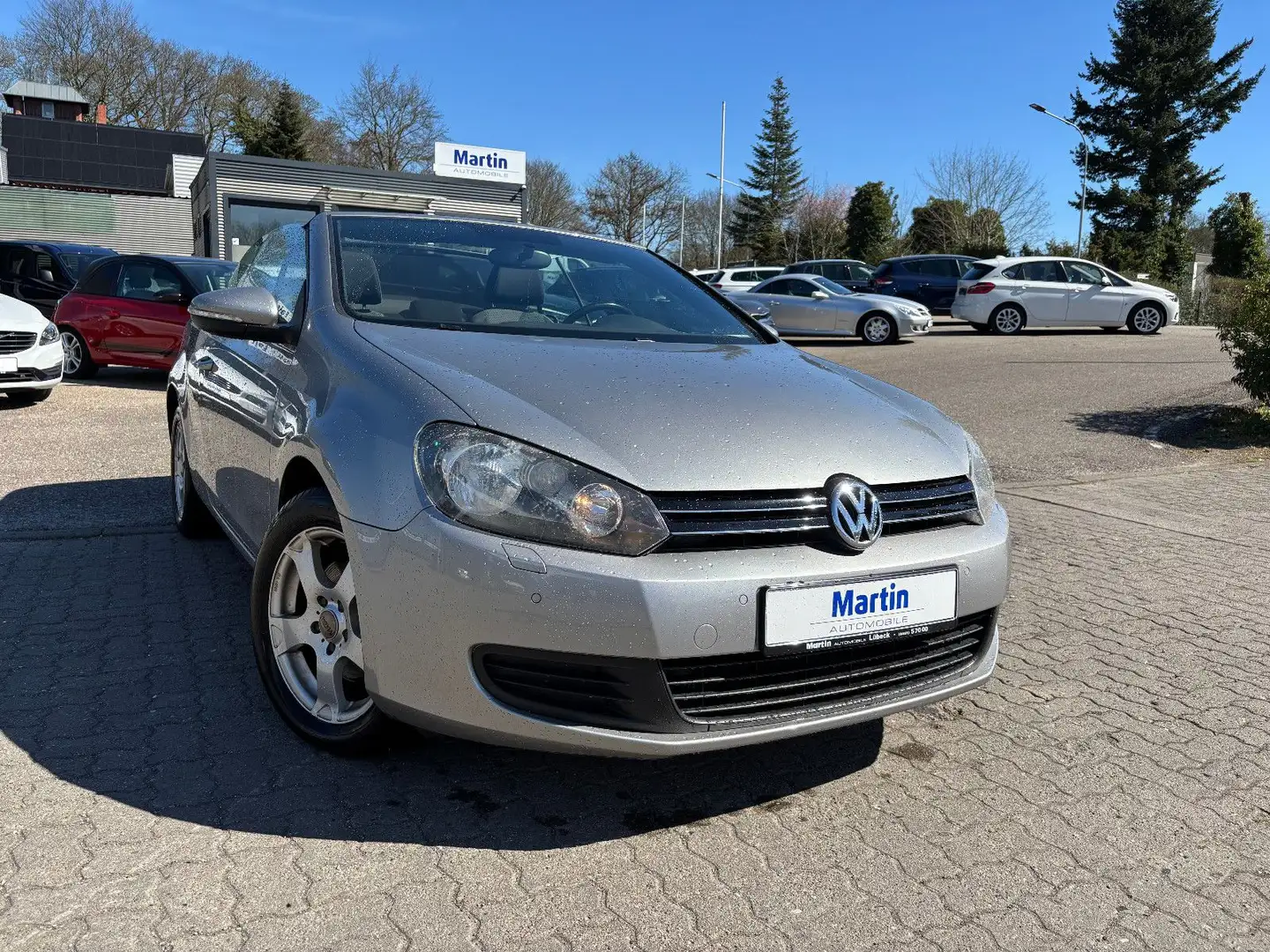Volkswagen Golf VI Cabriolet ** NAVI** Argento - 1