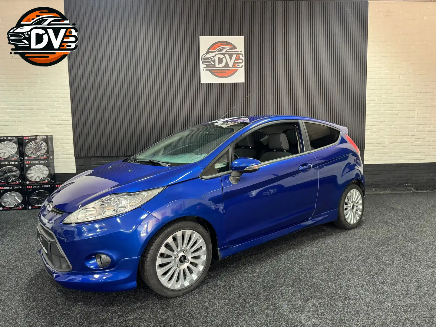 Ford Fiesta 1.6 METAL, KEYLES AIRCO ELEK PAKKET STL VERW Bleu - 1