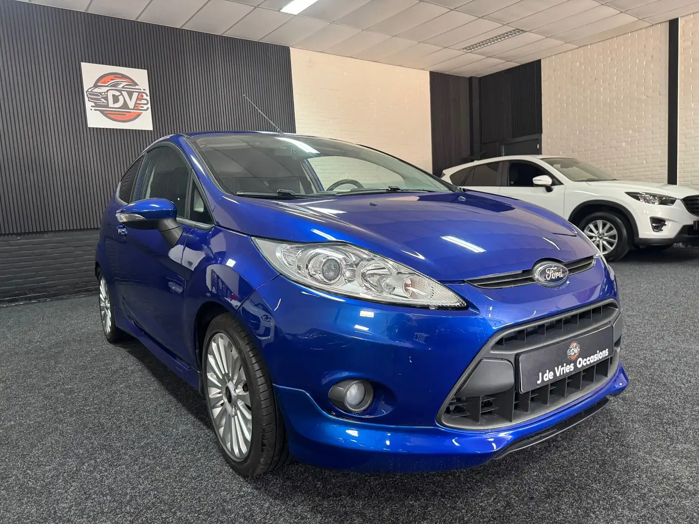 Ford Fiesta 1.6 METAL, KEYLES AIRCO ELEK PAKKET STL VERW Bleu - 2