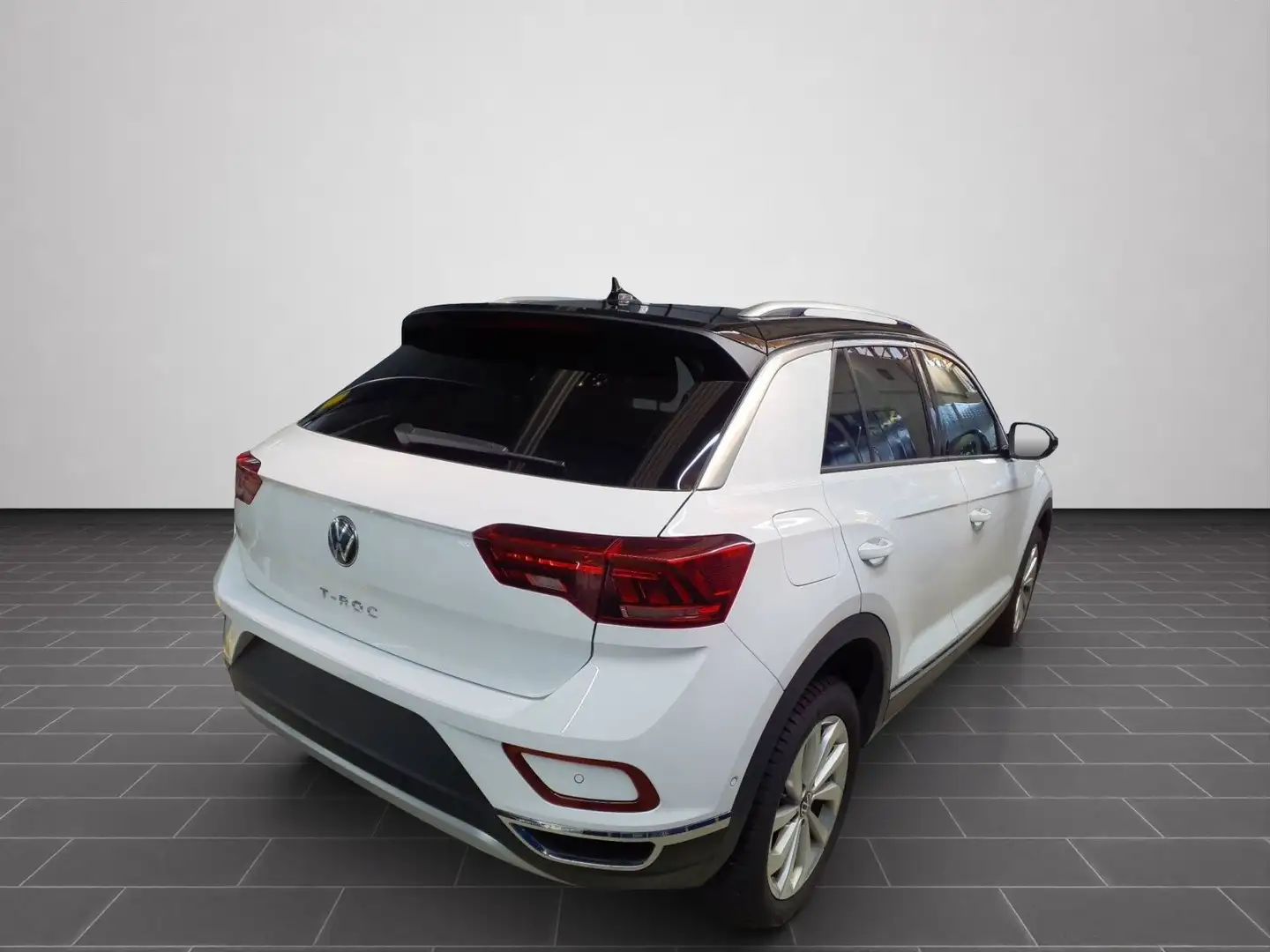 Volkswagen T-Roc 1.5 TSI Style DSG/NAVI/AHK/Klima uvm. Wit - 2