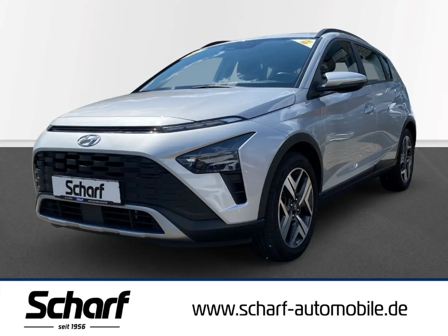 Hyundai BAYON Intro Navi LED BOSE PDC Rückfahrkam. DAB LM Silber - 1