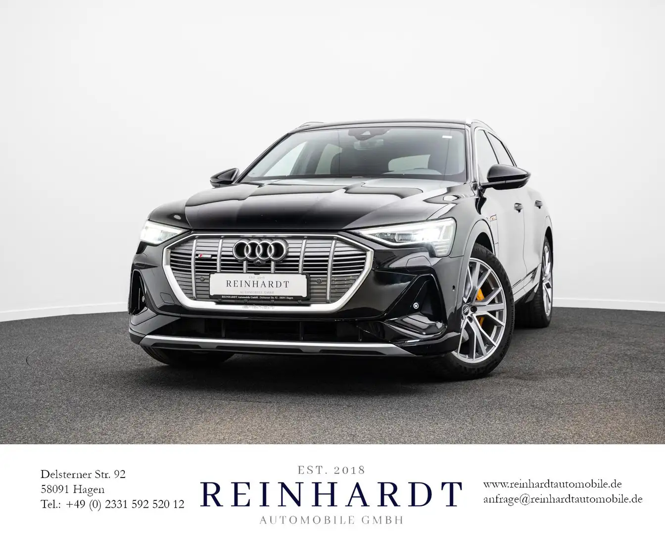 Audi e-tron 55 Q 2x S LINE 21Z/AIR-SUS/360/LED/CARPL. Noir - 1