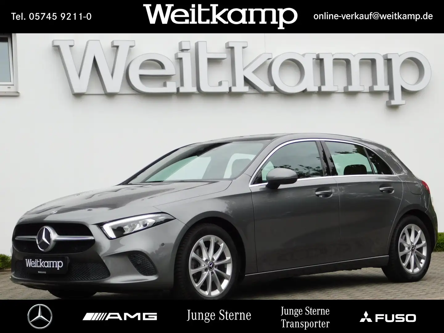 Mercedes-Benz A 180 A 180 d Progressive+AHK+Kamera+Distronic+Aurm.R. Grau - 1