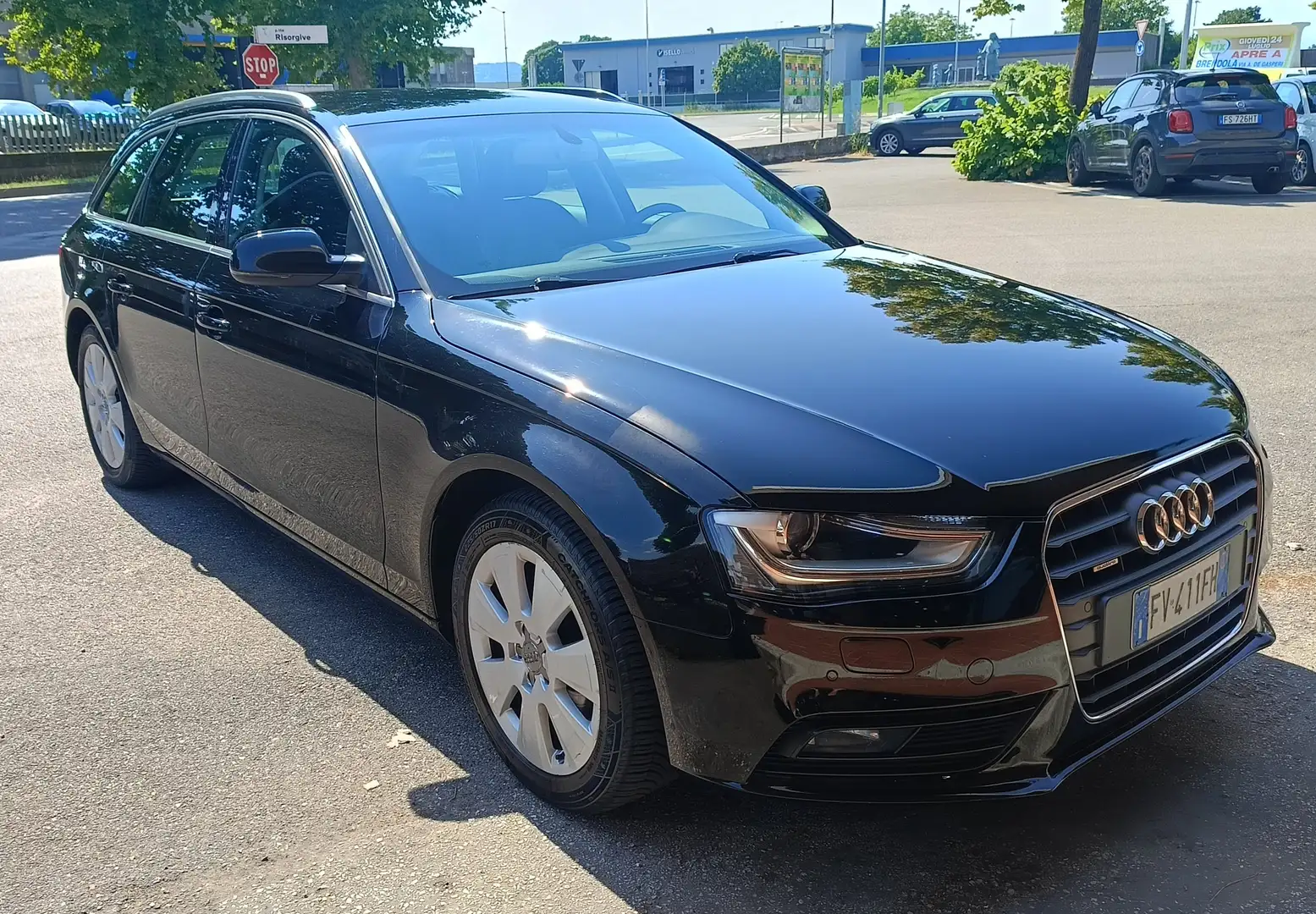 Audi A4 2.0 TDI 190 CV QUATTRO SPORT PELLE TOTALE Nero - 2