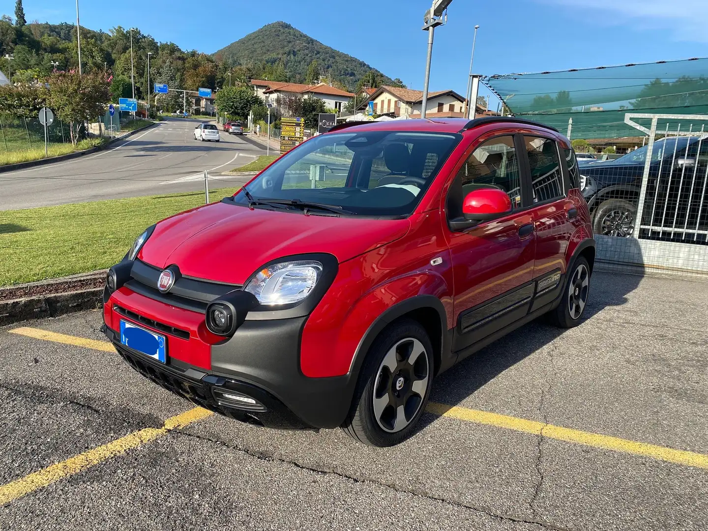 Fiat Panda PANDINA 1.0 firefly Hybrid Rosso - 2