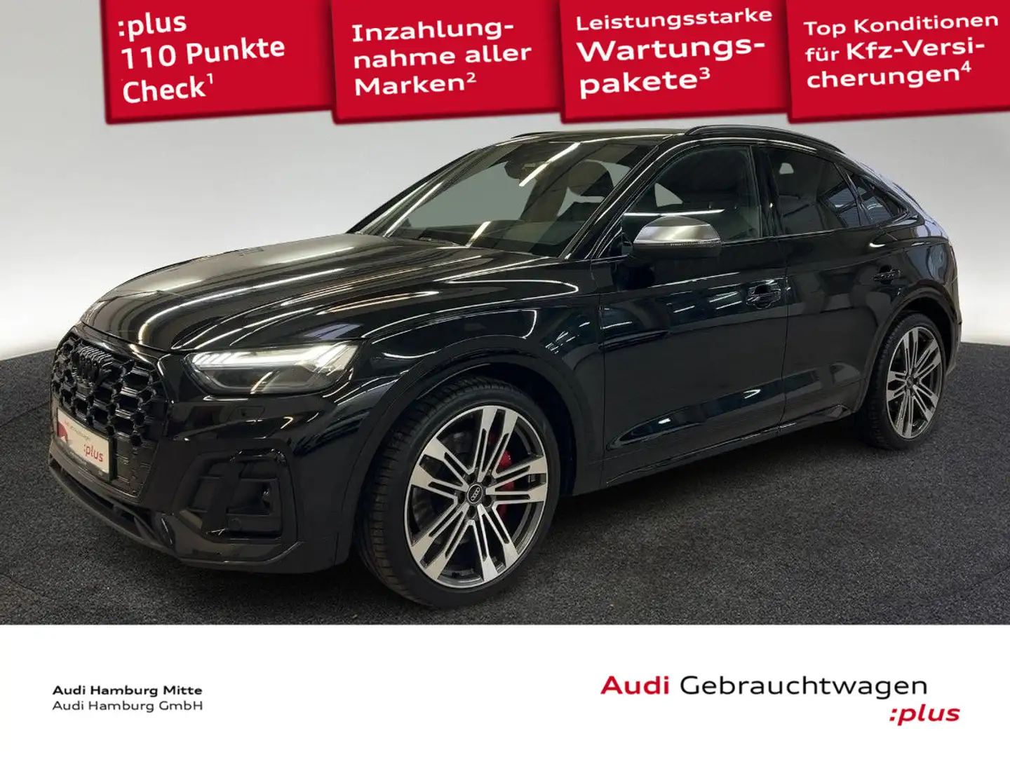 Audi SQ5 3.0 TDI tiptronic Matrix Panorama Schwarz - 1