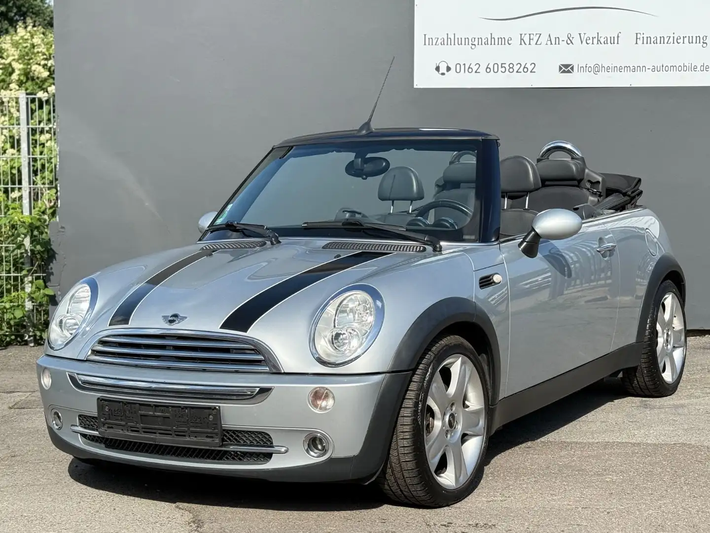 MINI One 1.6 Cabrio *MOTOR LÄUFT UNRUND*VOLL*VOLL* Argent - 1