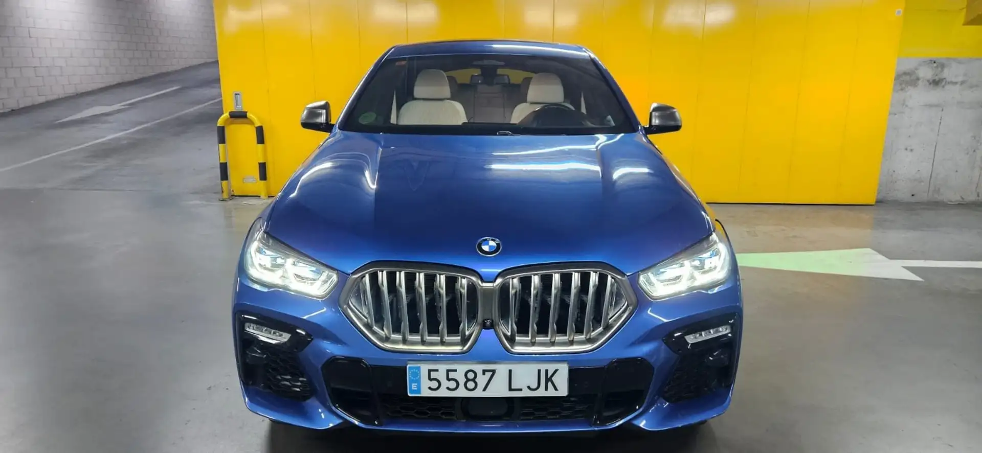 BMW X6 M M50iA Azul - 2