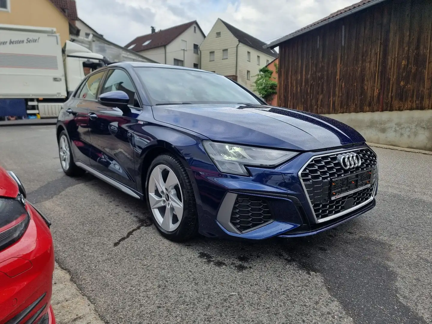 Audi A3 Sportback 35TFSI S-tr. 2x S-Line PANO+LED+AHK Bleu - 2