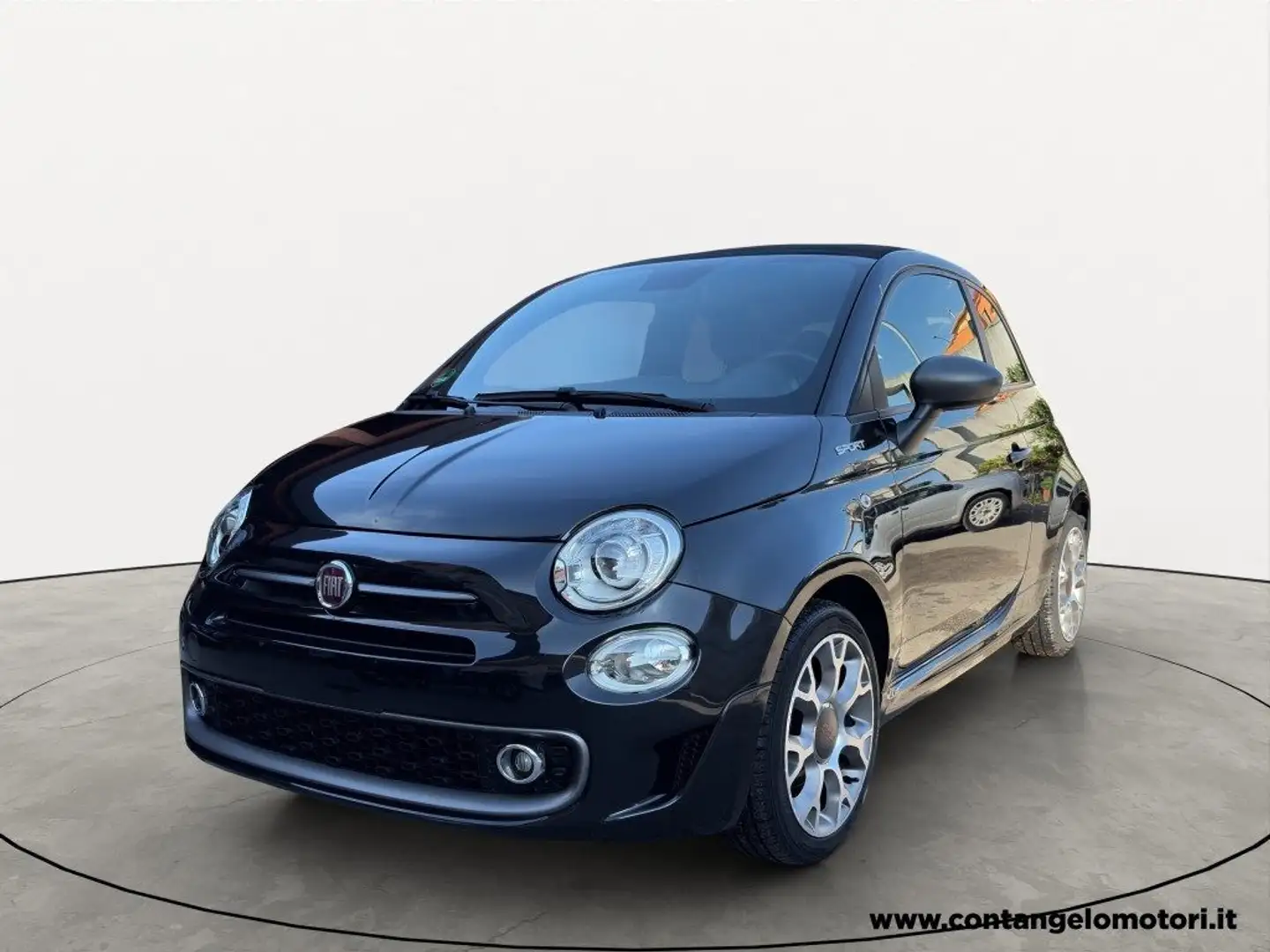 Fiat 500 C 1.0 Hybrid Sport Noir - 1