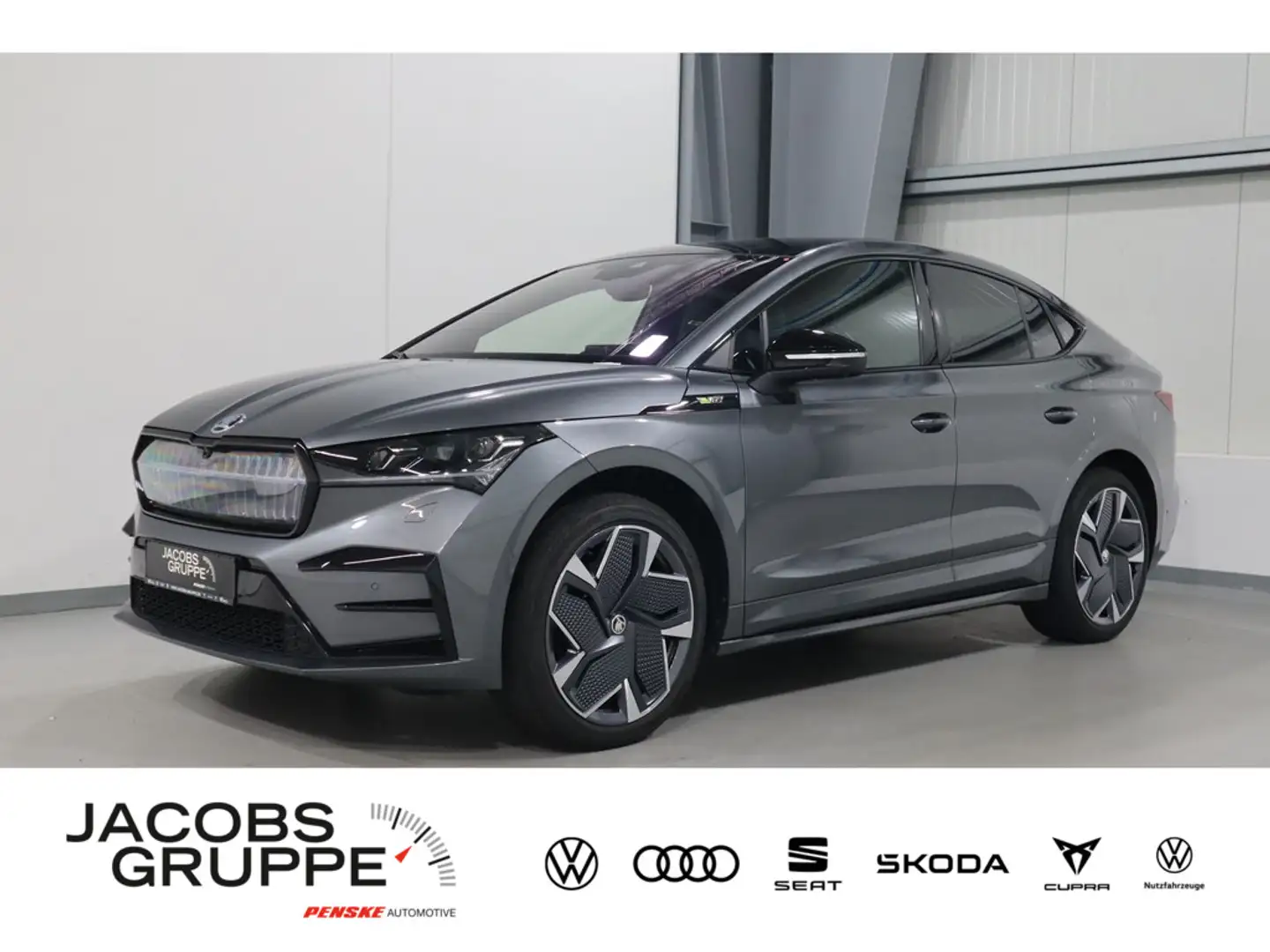 Skoda Enyaq Coupé RS Suite 82 LED,Navi,Cam,Pano,ACC Grigio - 1