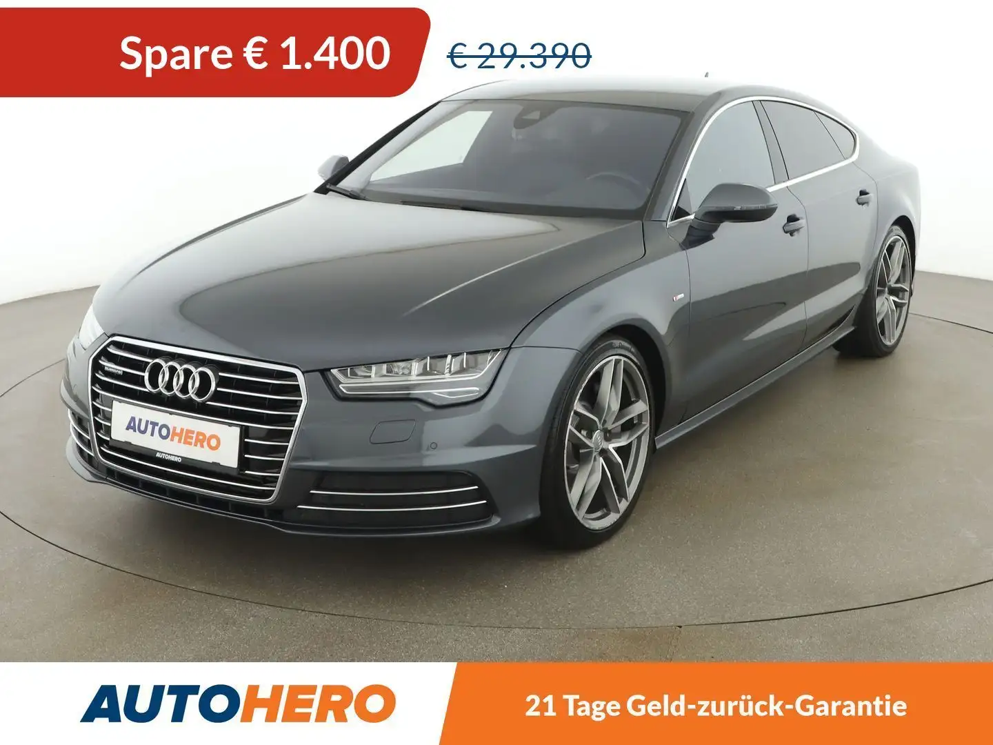 Audi A7 3.0 V6 TDI quattro Gris - 1