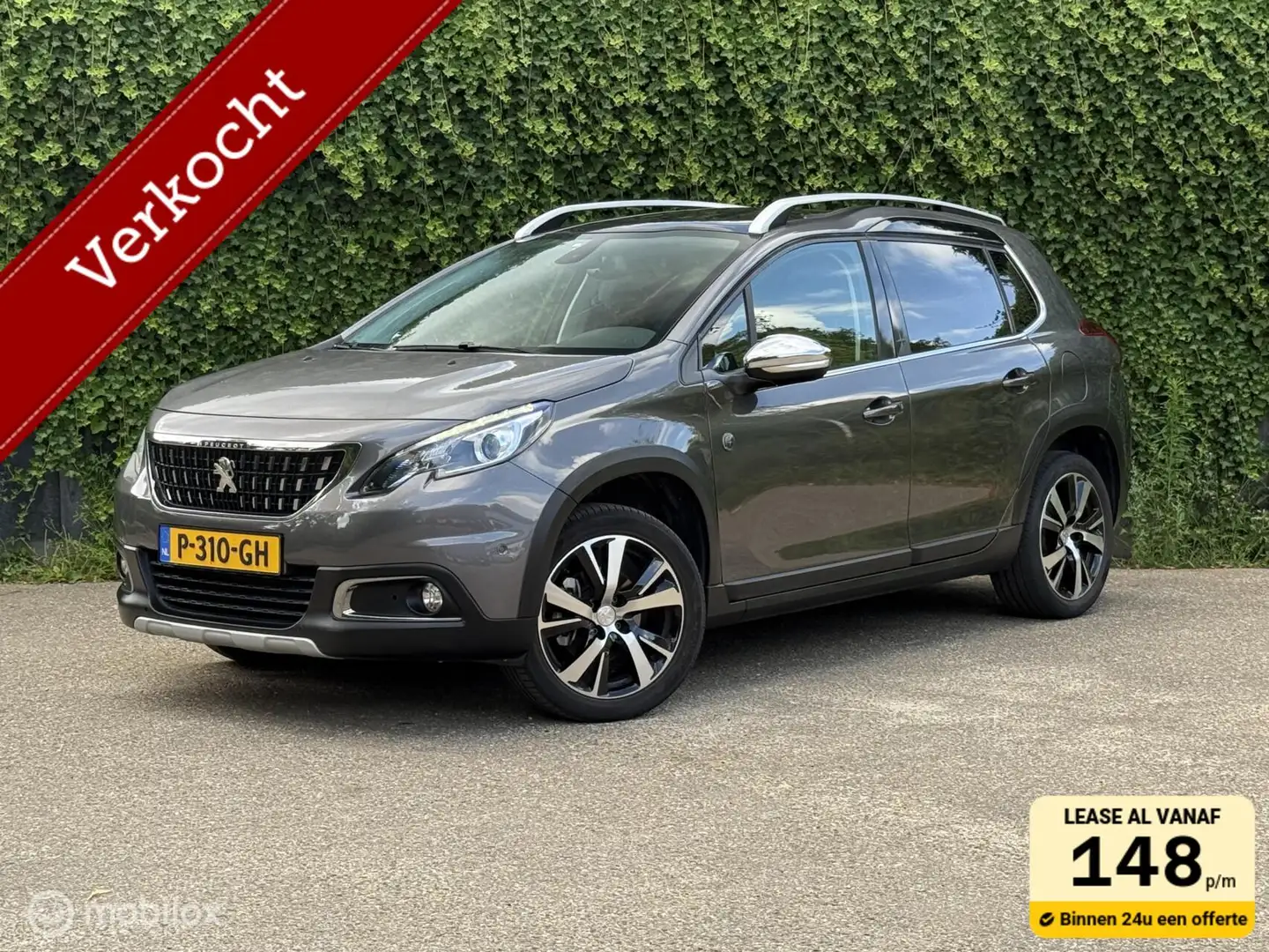 Peugeot 2008 1.2 Allure | GRIP-Control | Pano | Alcantara Grijs - 1