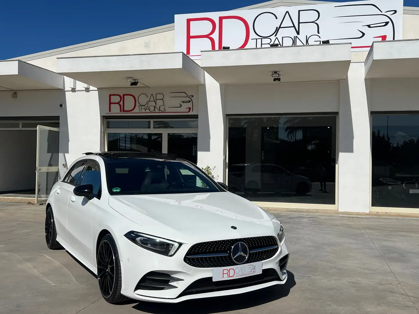 Mercedes-Benz A 200 d Premium auto Bianco - 1