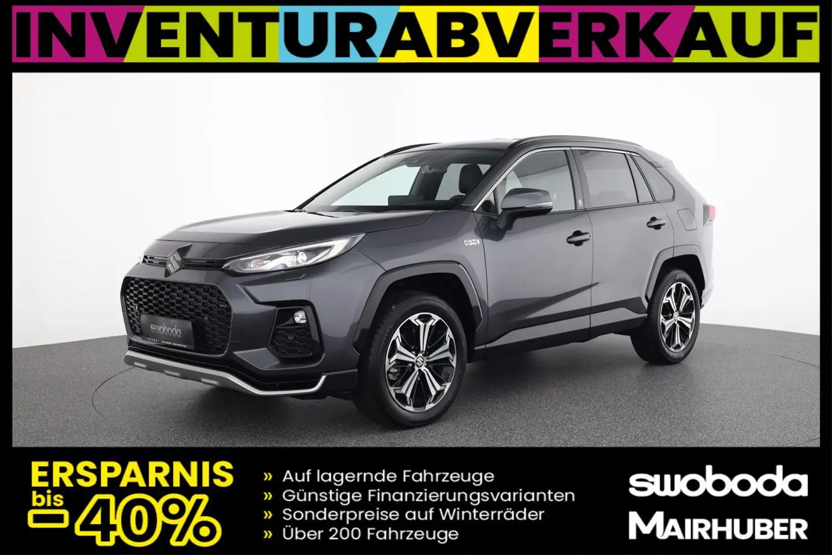 Suzuki Across 2,5 PHEV E-Four Flash CVT Grau - 1