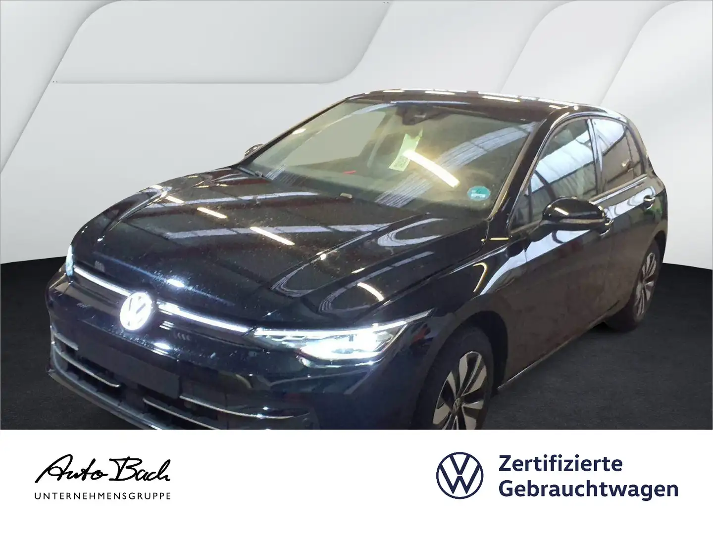 Volkswagen Golf VIII 1.5 TSI DSG Goal, AHK, LED-Plus, App-C Schwarz - 1