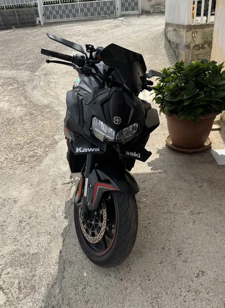 Kawasaki Z H2 metallic matte carbon grey Fekete - 1