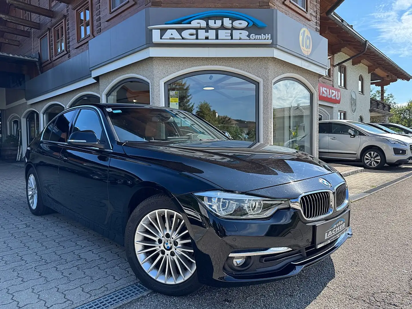 BMW 316 d Luxury Line Aut.*LED*HUD*LEDER*RFK* Czarny - 1