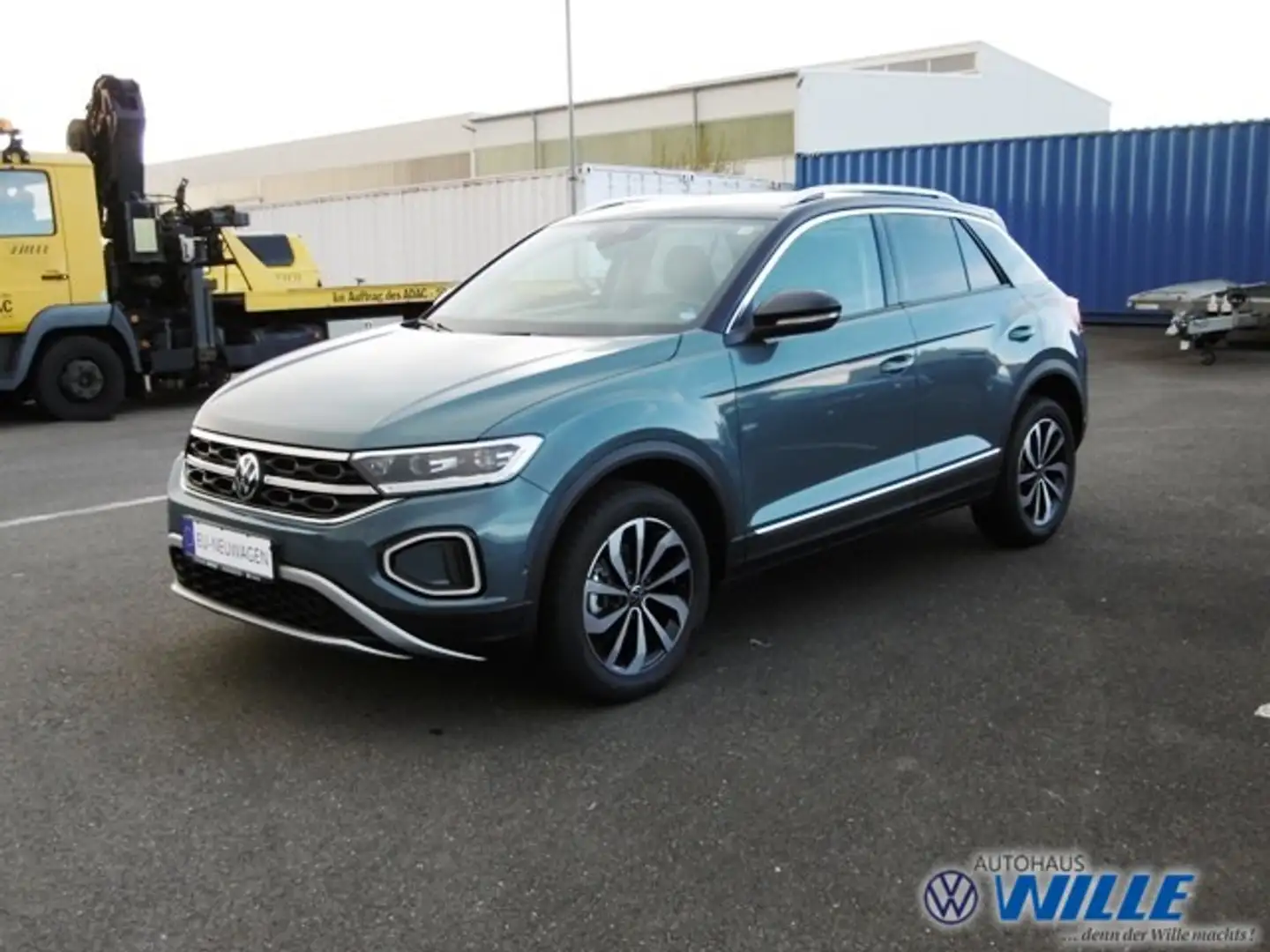 Volkswagen T-Roc 1.5 TSI Style Klima Navi Rückfahrkamera Blauw - 1