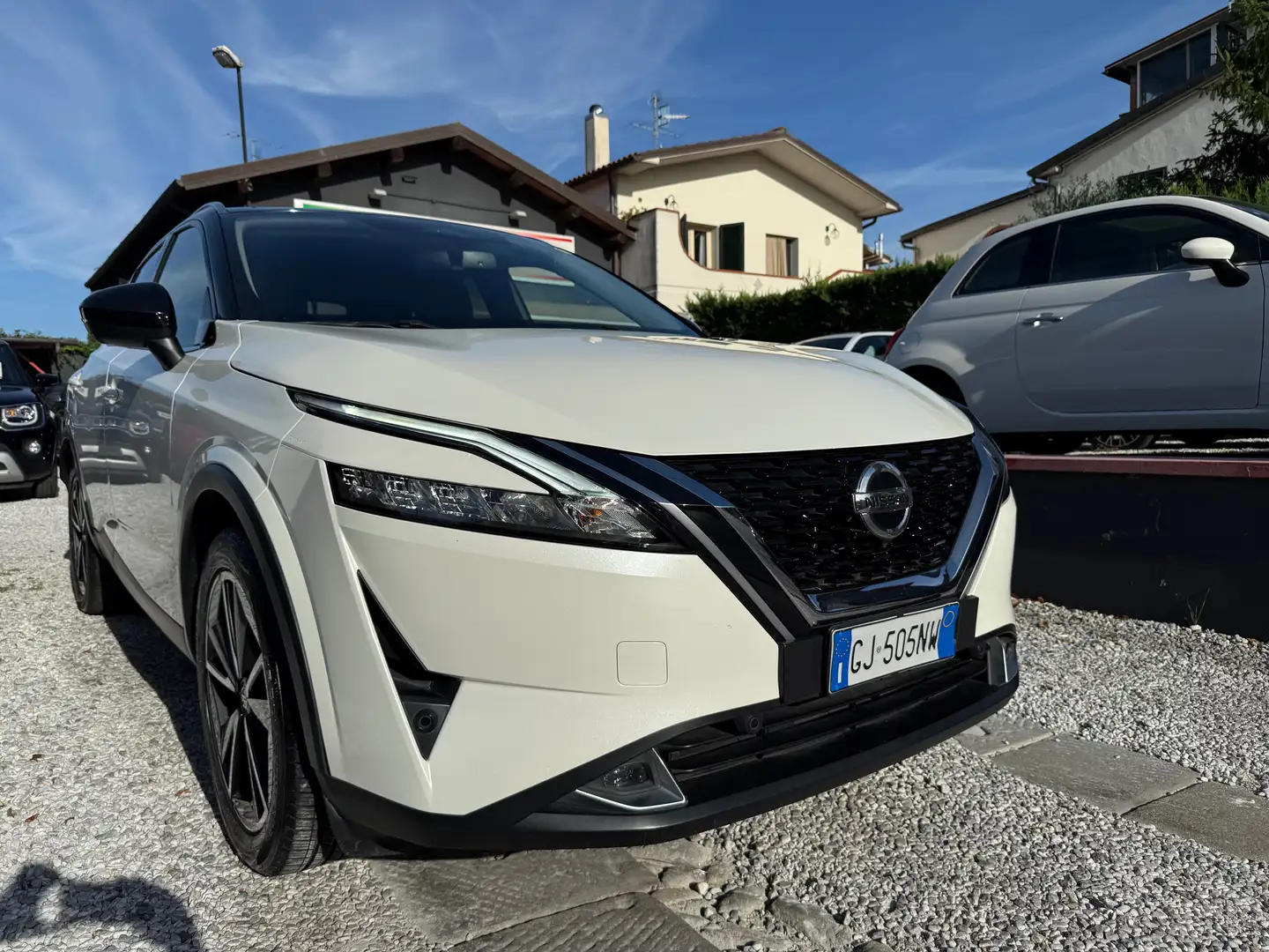 Nissan Qashqai 1.3 140cv mhev N-Connecta BICOLORE*CARplay*C18*360 Bianco - 1