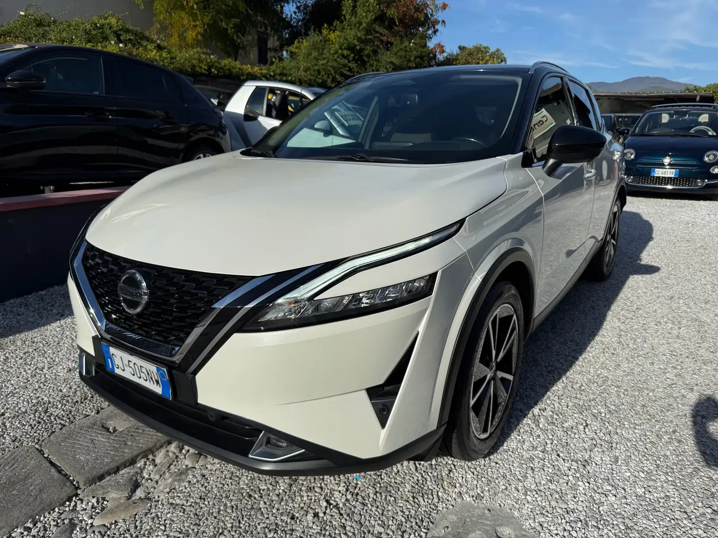 Nissan Qashqai 1.3 140cv mhev N-Connecta BICOLORE*CARplay*C18*360 Bianco - 2