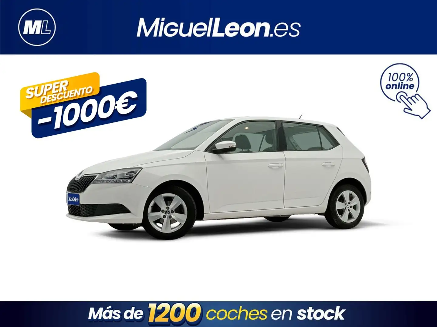 Skoda Fabia 1.0 TSI Ambition 70kW Blanco - 1