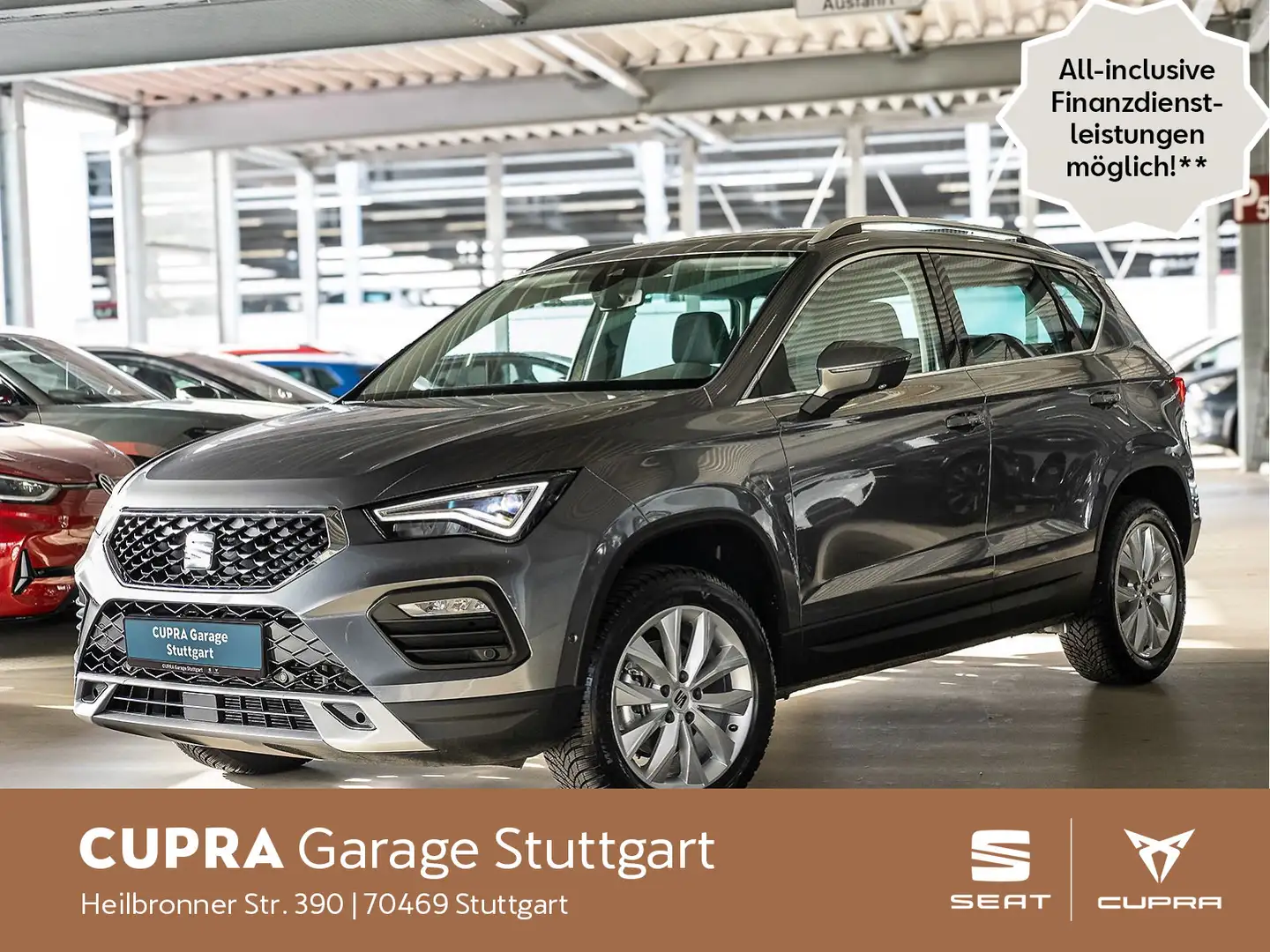 SEAT Ateca Style Edition 1.5 TSI ACT 110 kW (150 PS) Grau - 1