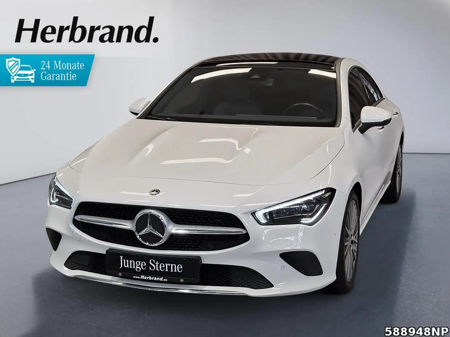 Mercedes-Benz CLA 200 Coupé Progressive MULTIBEAM Ambient. Pan Blanco - 1