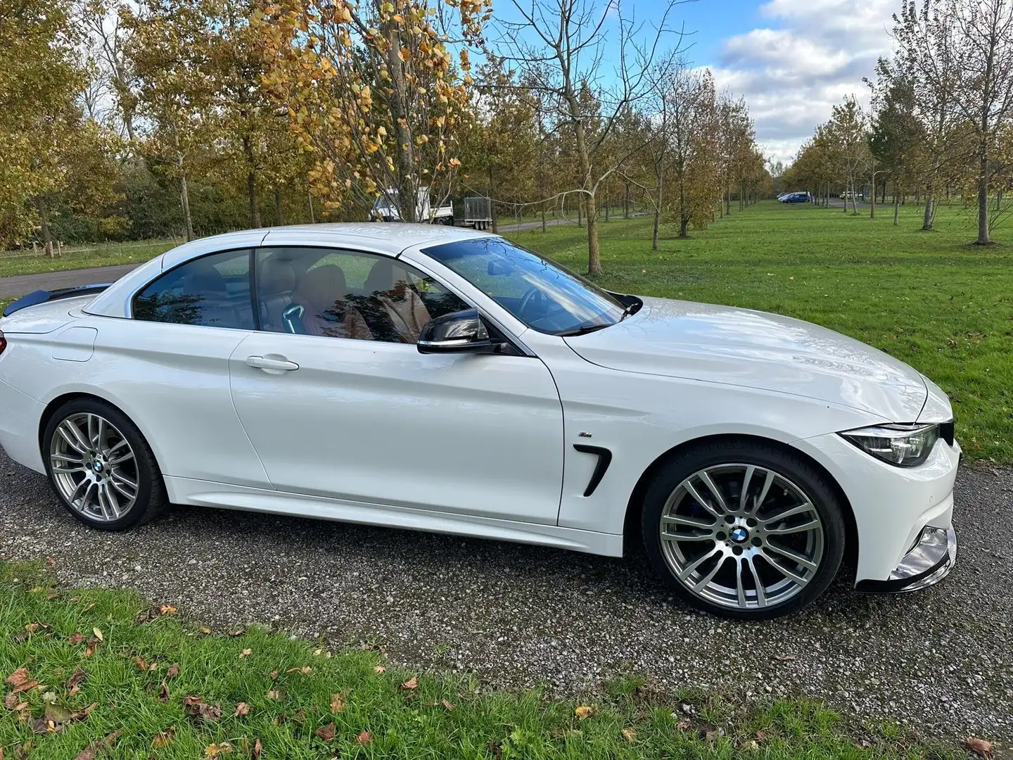 BMW 420 420i M Sport Shadow Line Individual 41885 Km Blanc - 2