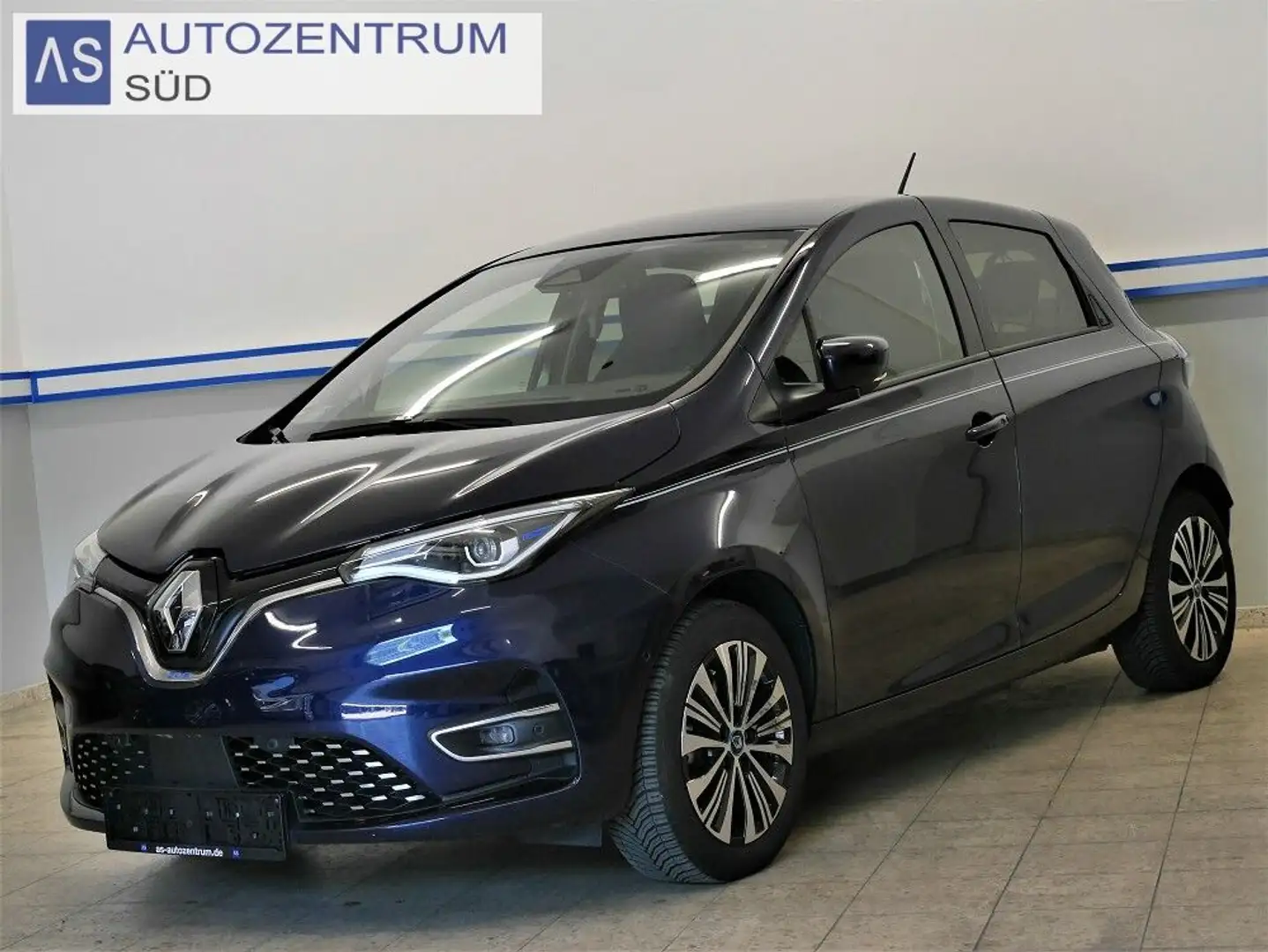 Renault ZOE Riviera 52 kWh R135 LED NAVI SPUR CAM Blau - 1