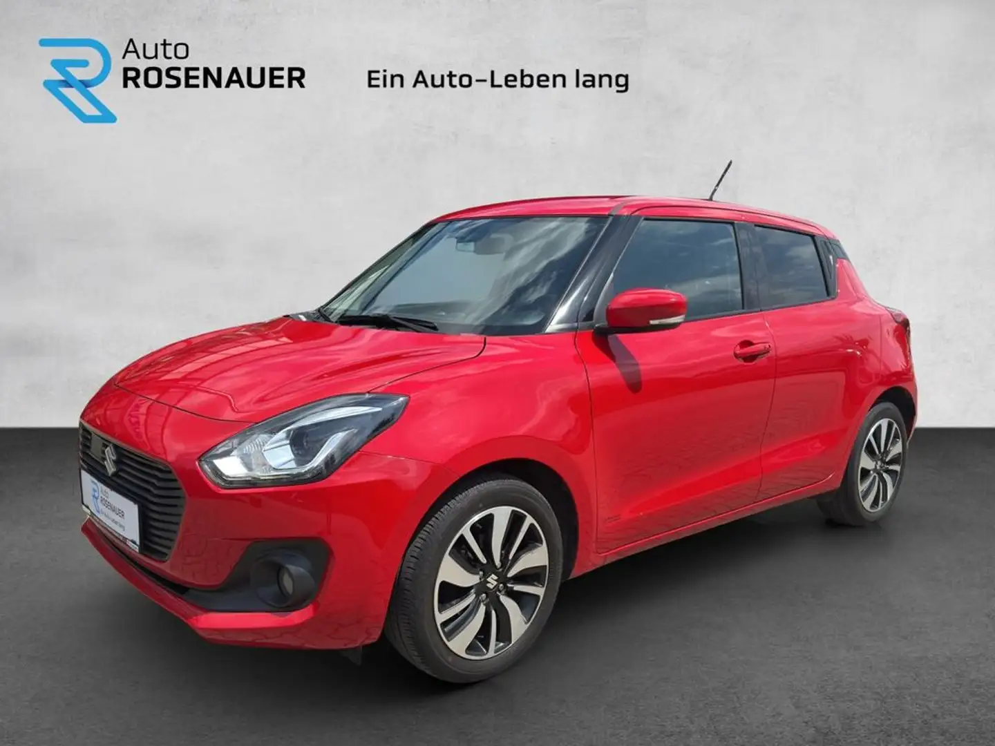 Suzuki Swift 1,2 Dualjet flash !ACC, LED, Rückfahrk.! Rouge - 1