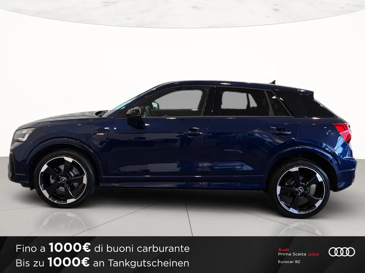 Audi Q2 35 2.0 tdi s line edition quattro s-tronic Bleu - 2