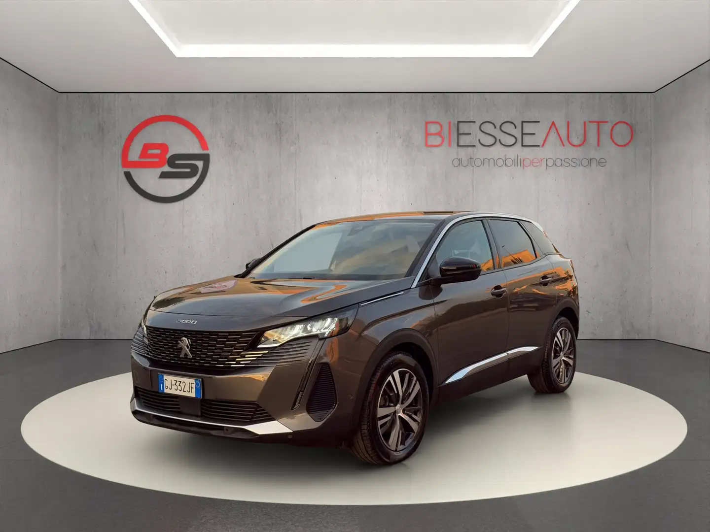 Peugeot 3008 1.5 bluehdi Allure Pack s&s EAT8 Grijs - 1