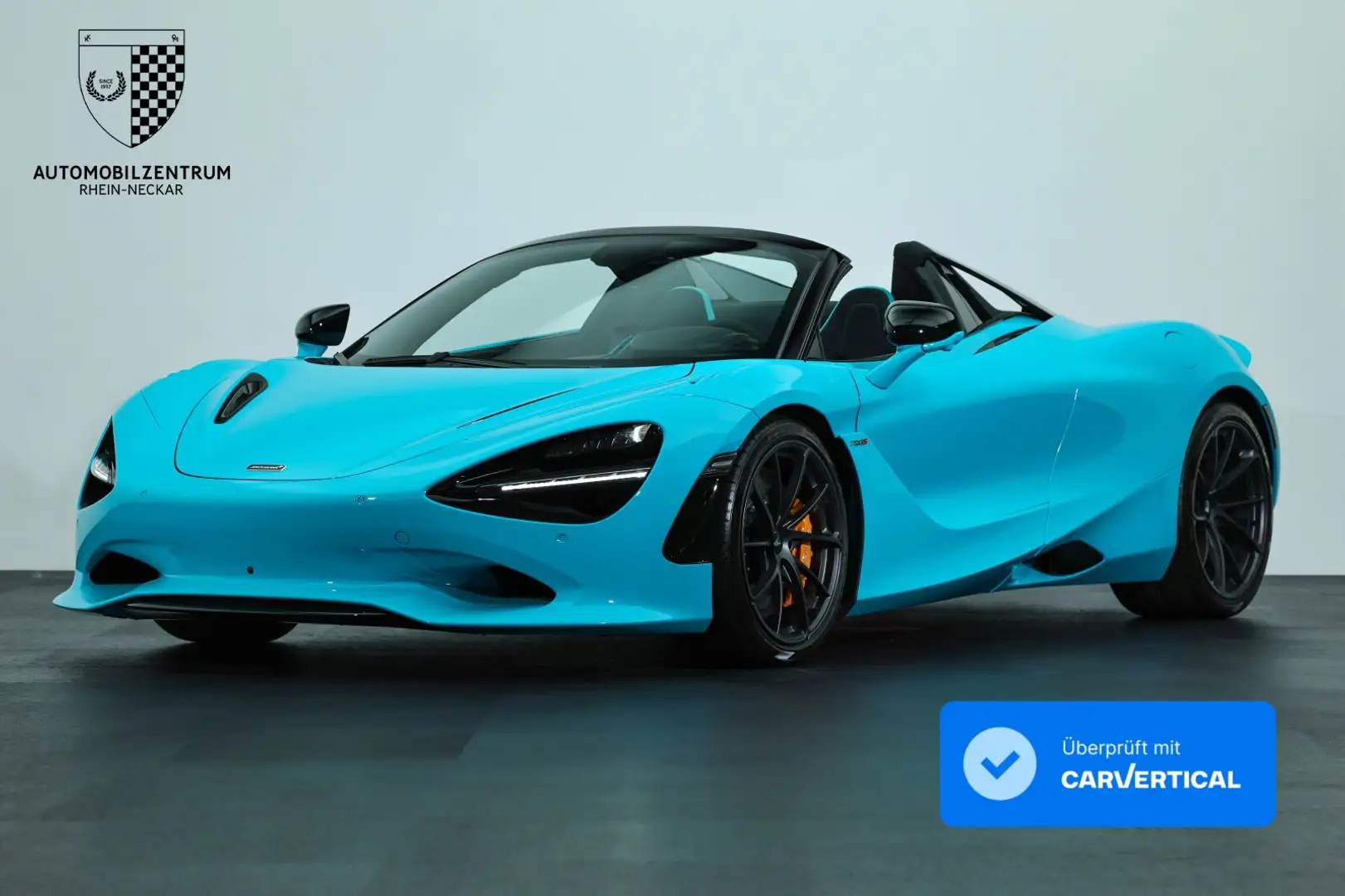 McLaren 750S 750S Spider Performance MSOPaint/RacingSeat/B&W Blau - 1
