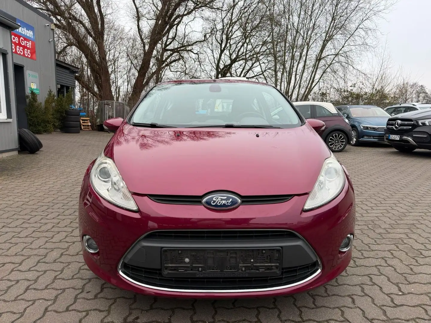 Ford Fiesta Titanium ZR-GEWECHSELT°SITZHEIZUNG°KLIMA! Rot - 2