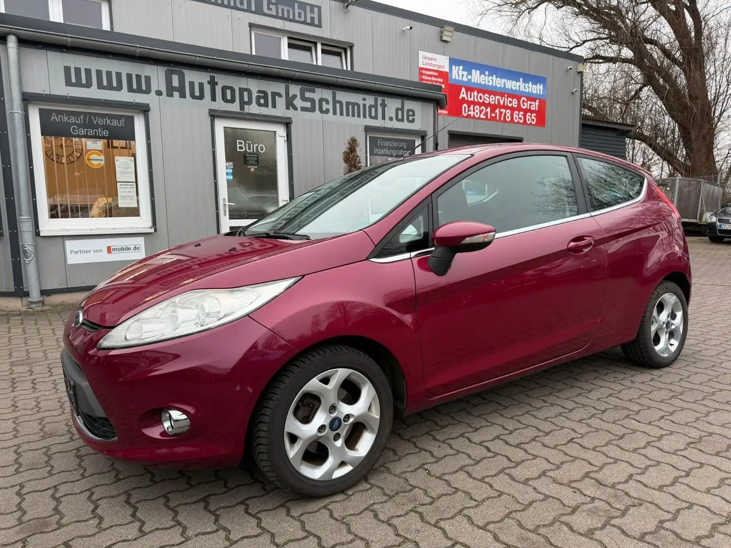 Ford Fiesta Titanium ZR-GEWECHSELT°SITZHEIZUNG°KLIMA! Rot - 1