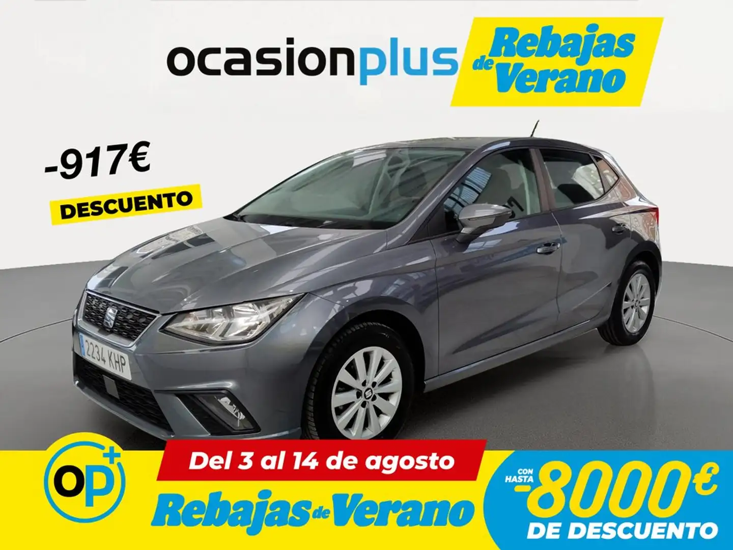 SEAT Ibiza 1.0 S&S Style 75 Gris - 1