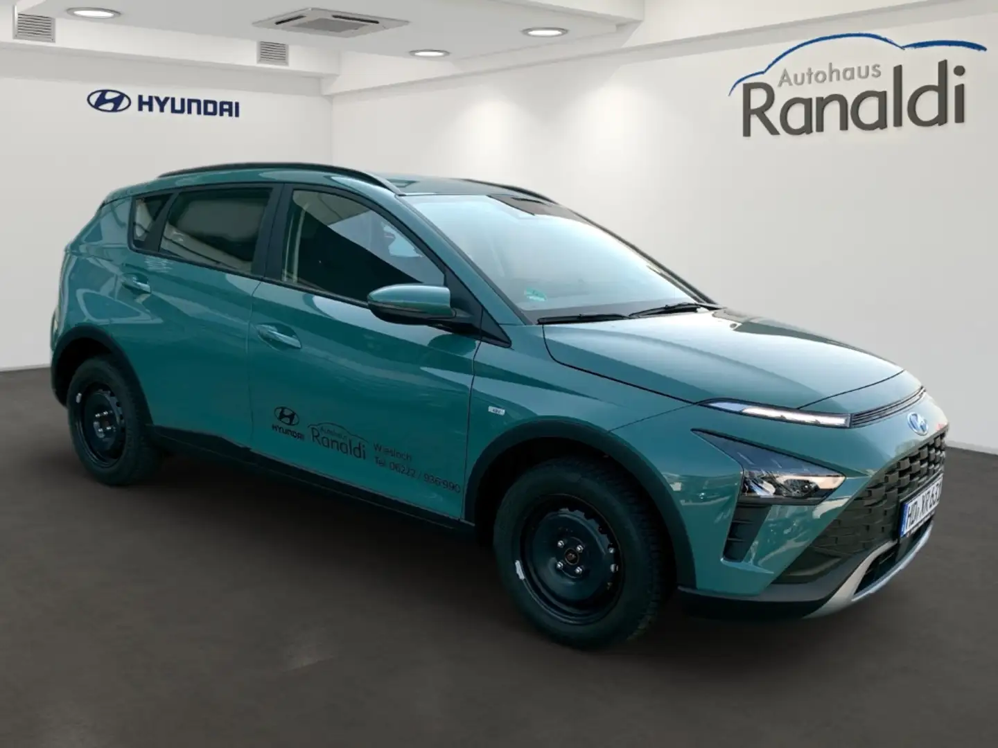 Hyundai BAYON 1.0T-GDi 48V Hybrid DCT+Trend+Navi+Lichtpaket Vert - 2