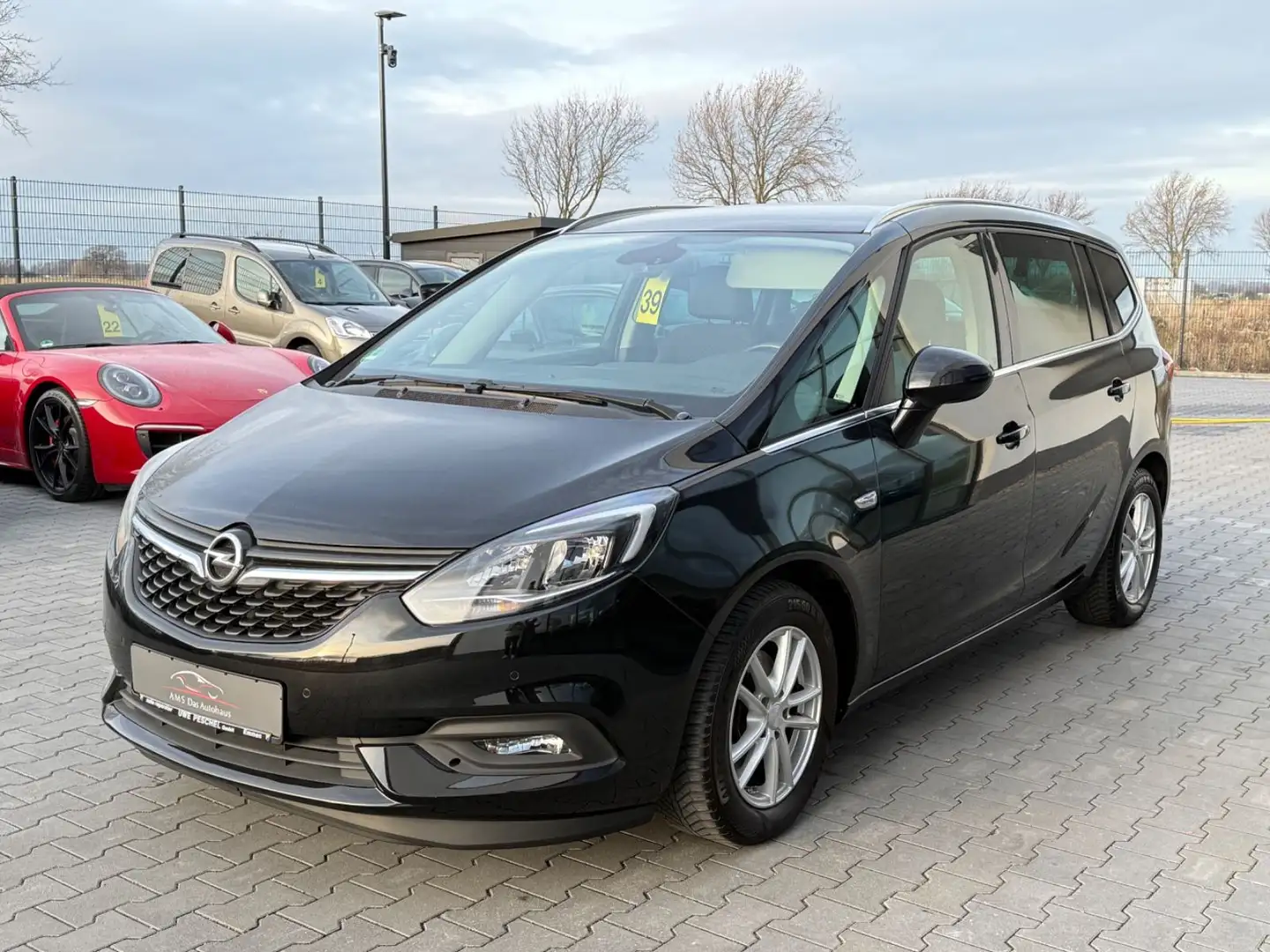 Opel Zafira 1.4 ECOTEC Turbo Automatik Navi 7 Sitzer Schwarz - 1