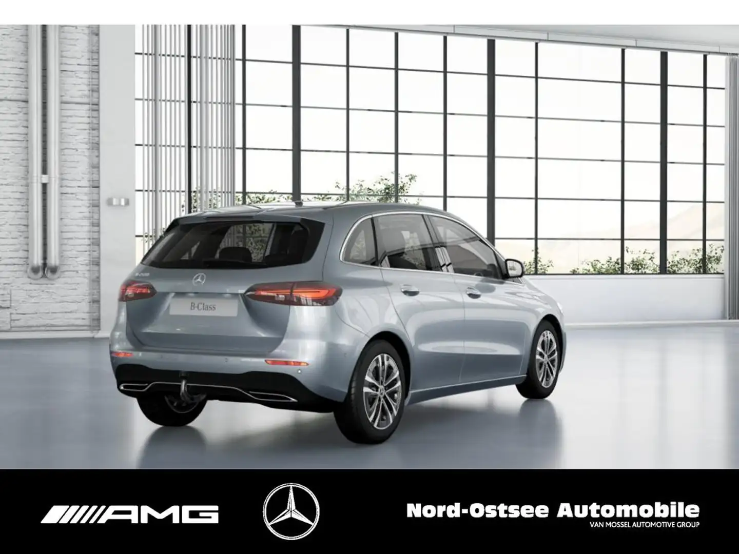 Mercedes-Benz B 200 PROGRESSIVE AHK NAVI MULTIBEAM TEMPOMT PDC Silber - 2