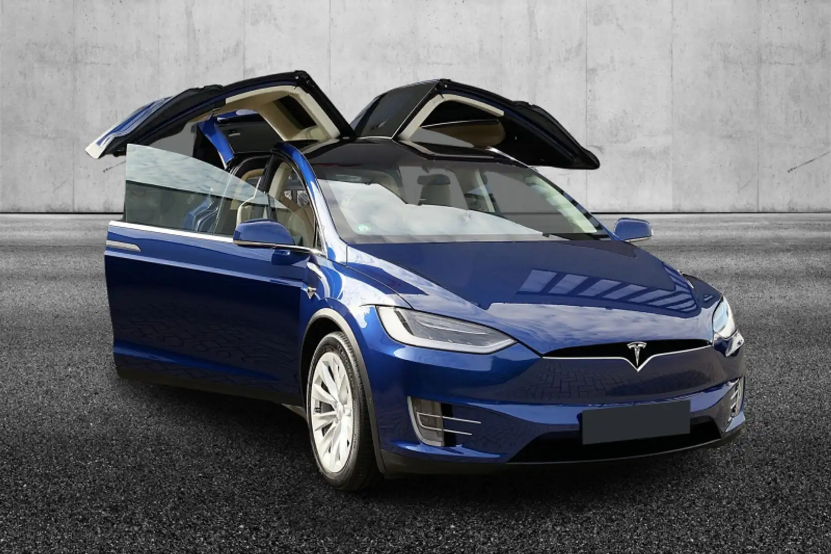 Tesla Model X 75kWh Dual Motor Blu/Azzurro - 2
