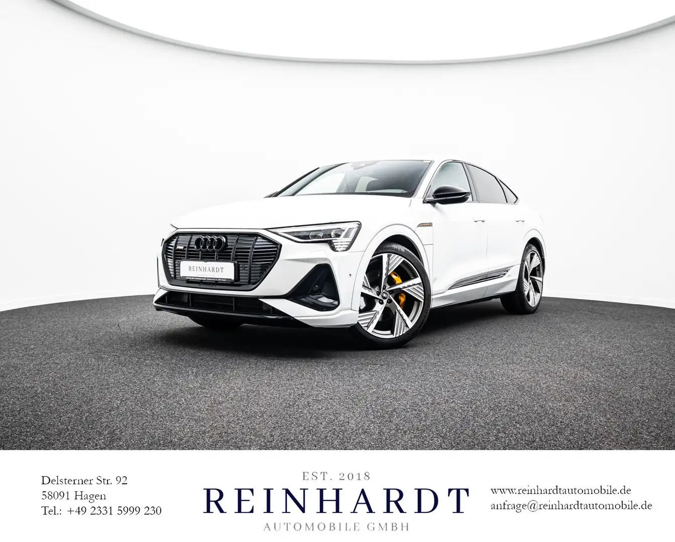 Audi e-tron SPORTBACK 55 2x S LINE/BLACK EDITION/22Z. Weiß - 1