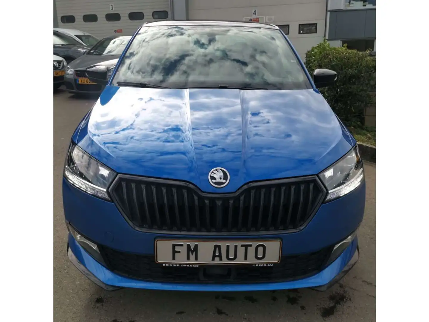 Skoda Fabia 1.0 TSI MONTE CARLO DSG Bleu - 2